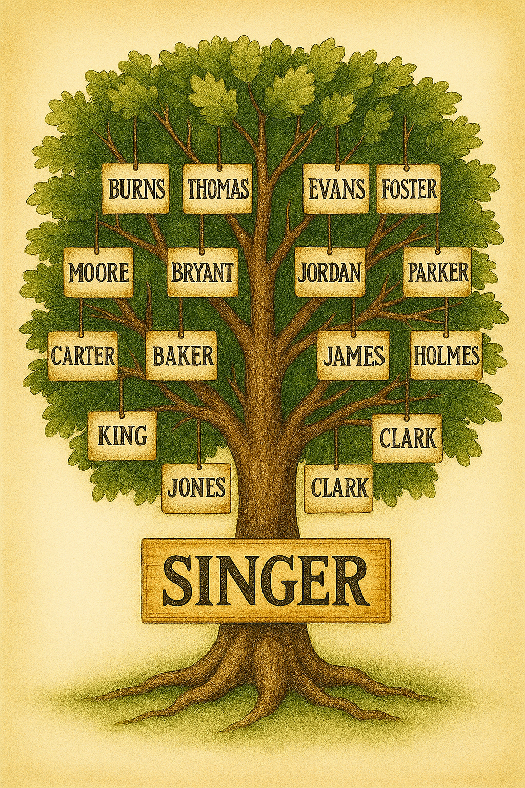 Singer Tree